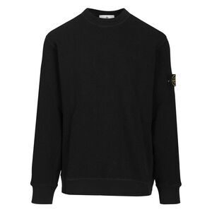Stone Island Men Crewneck Sweatshirt In Waffle-Knit Organic Cotton